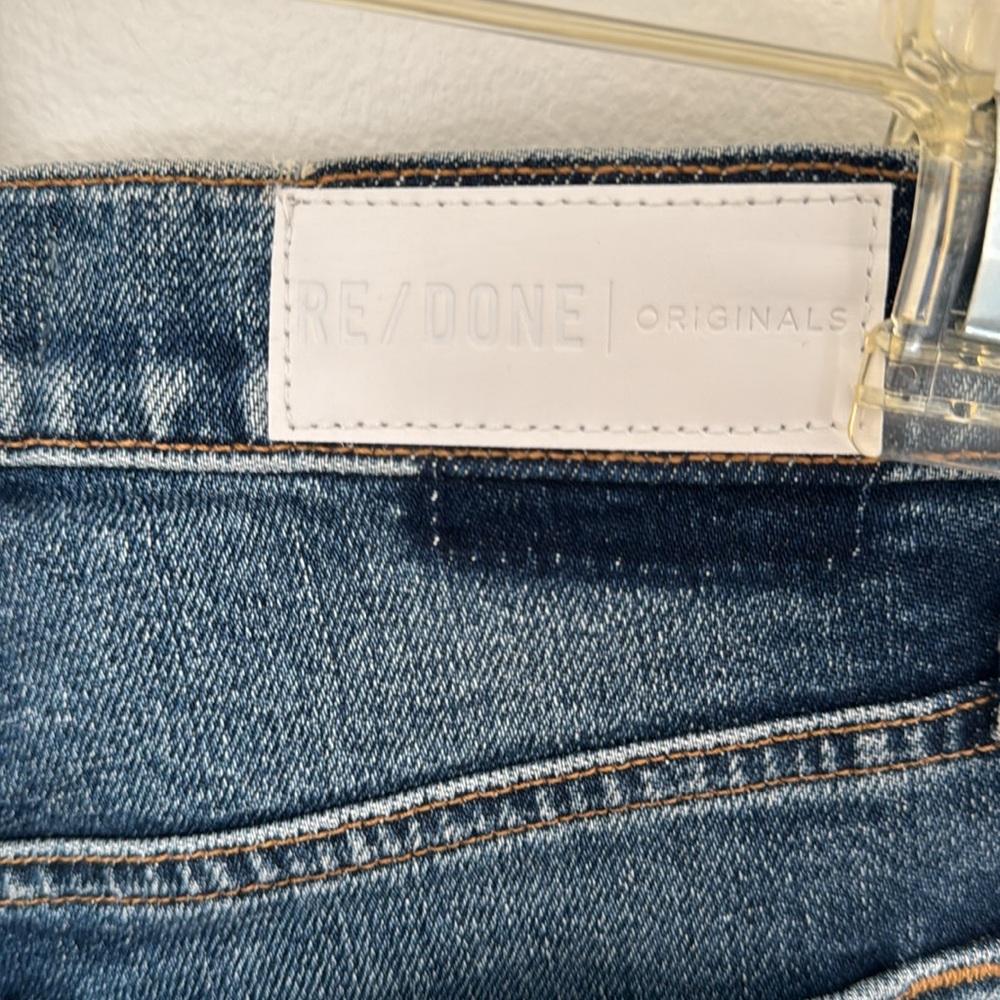 RE/DONE Distressed High Rise Jeans - Picture 7 of 8